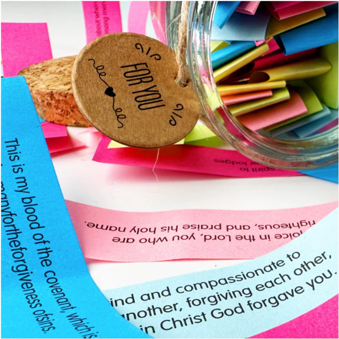 Bible Verse Inspiration Jar
